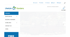 Desktop Screenshot of lifestylegardens.com.au